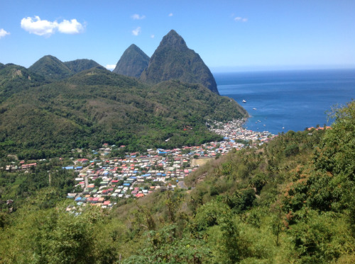 The Pitons Soufriere St Lucia