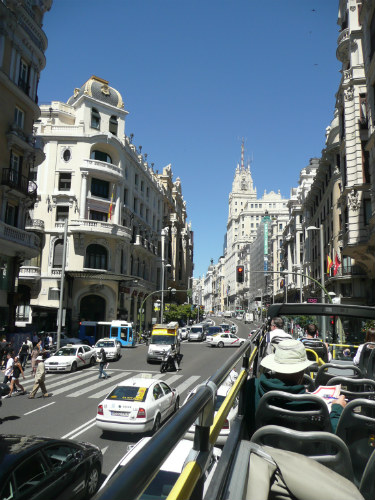 Gran Via Madrid HOHO Tour