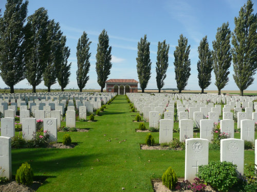 War Cemetery Bullecourt France