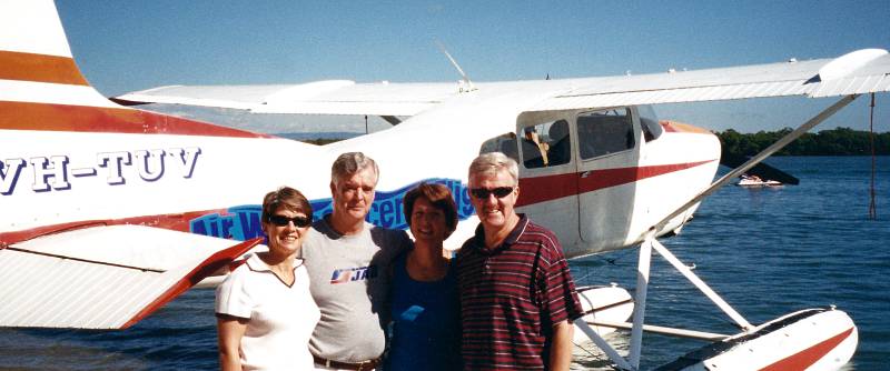 North Stradbroke seaplane