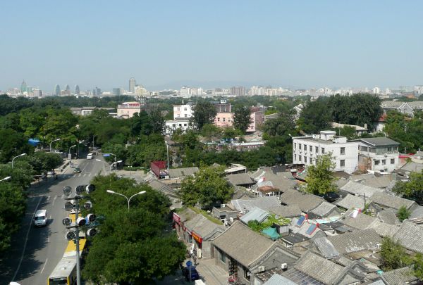 Hutongs from Drum Tower