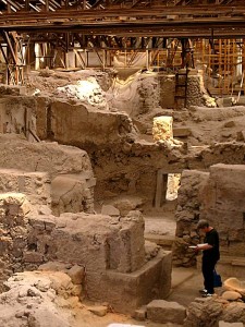 Akrotiri Excavation
