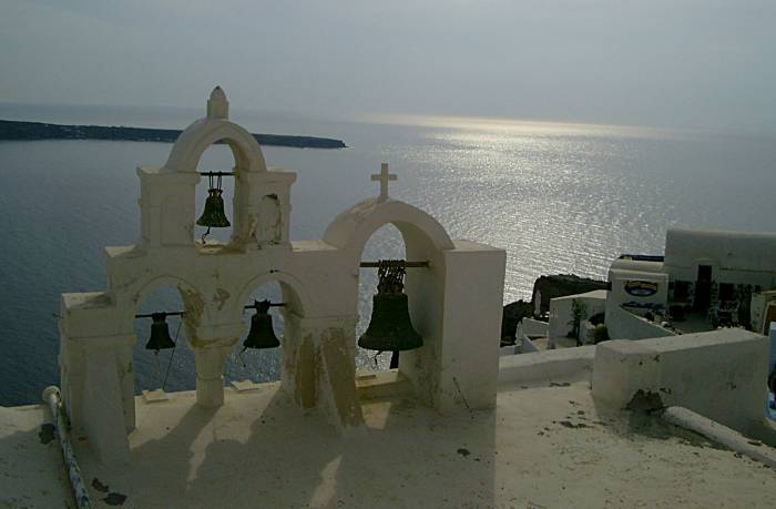 view from Oia