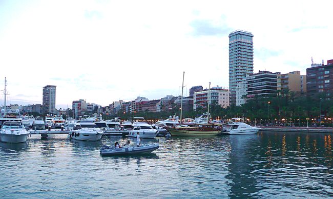 Alicante waterfront