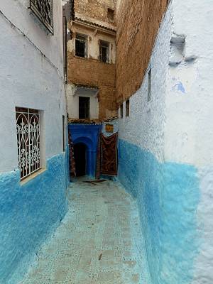 Blue alley