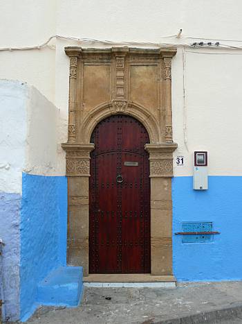 Door Kasbah of the Oudaias